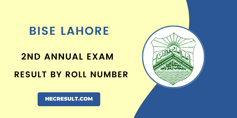BISE Lahore Supplementary Result