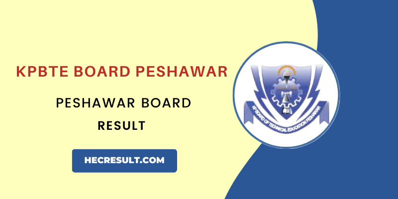 Peshawar Board DIT Result 1st semester