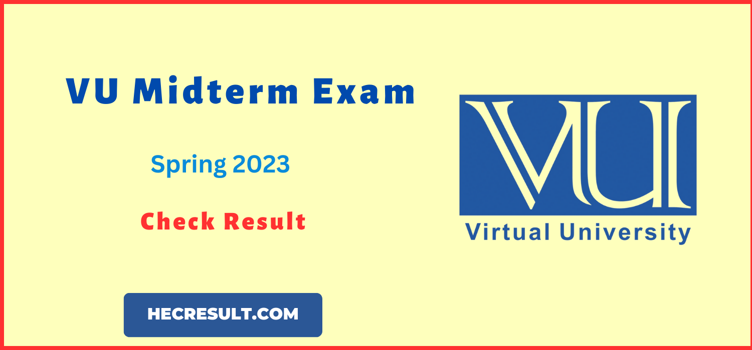 VU Result 2024 Midterm Fall Exam